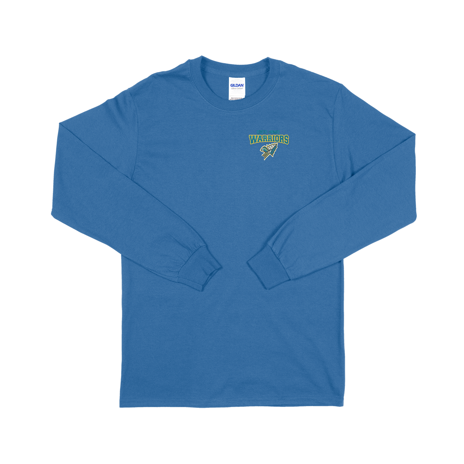 003-635806-20CM-20Warriors-long-sleeve-front-left-chest-Royal-id107-1500