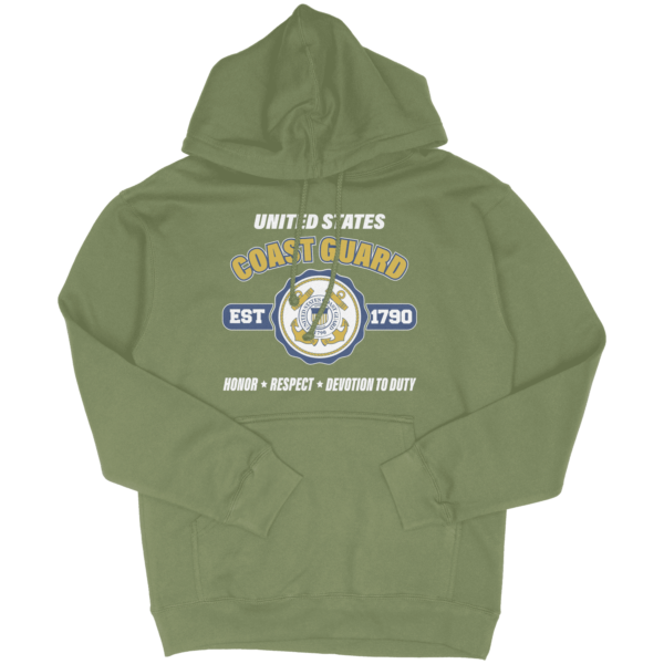 USCG Core Values - Hoodie - Image 2